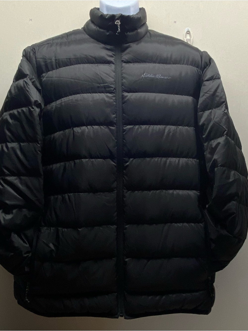 Eddie Bauer Men's CirrusLite 650 Down Puffer Jacket - Black - Size L